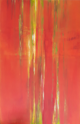 Orange IV, abstrakte Malerei Orange IV, abstrakte Malerei