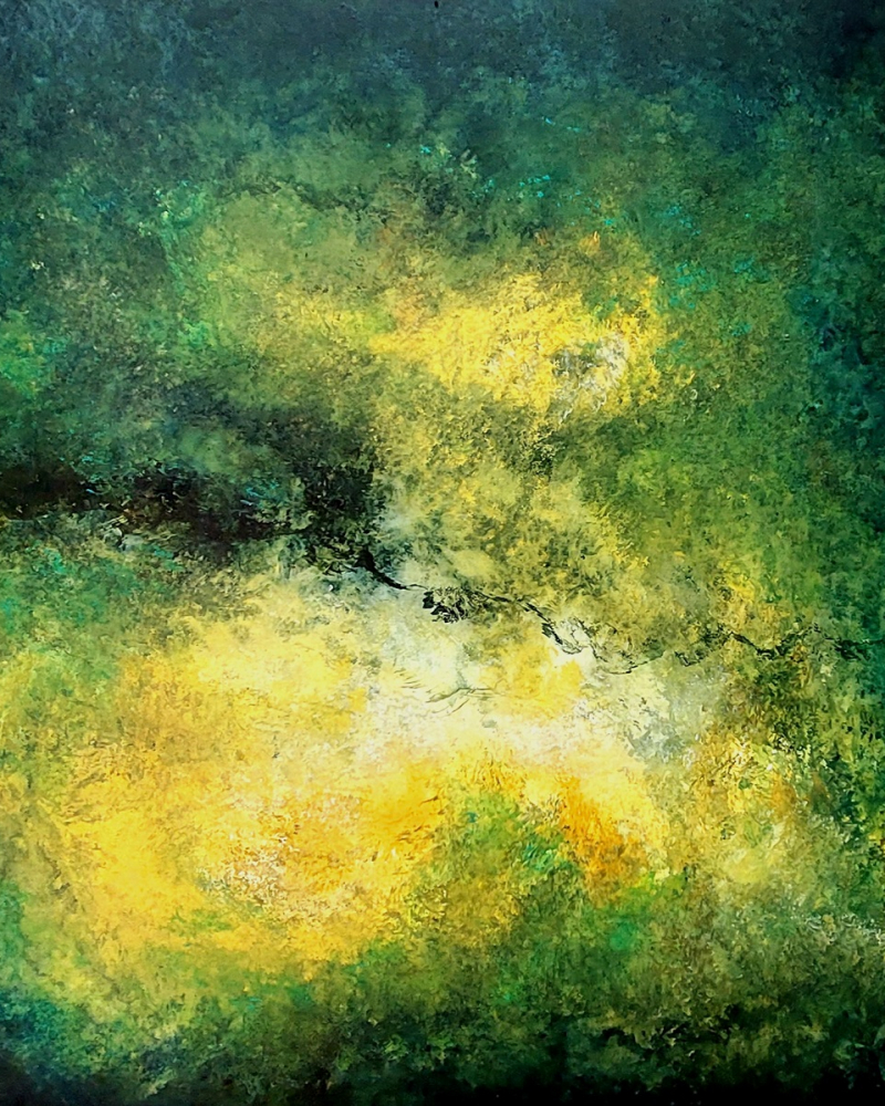 Botswana, abstrakte Malerei