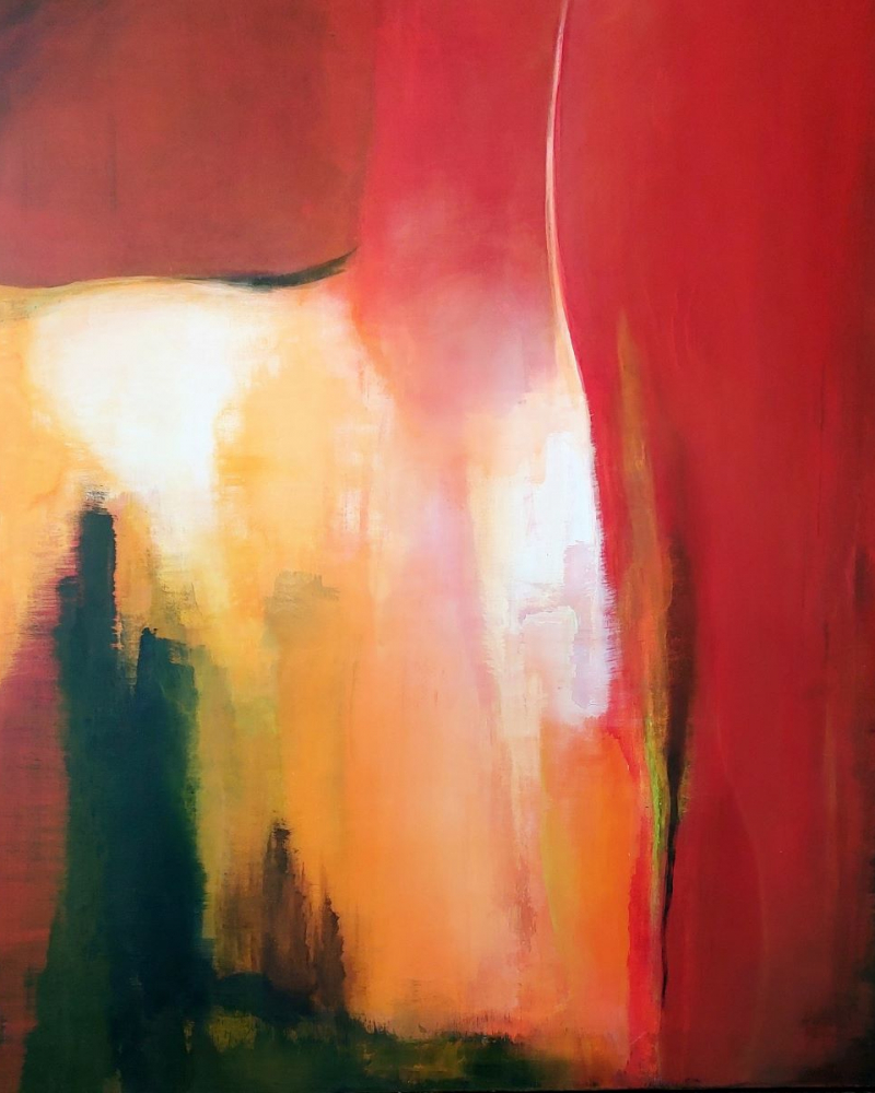 Colours IV, abstrakte Malerei