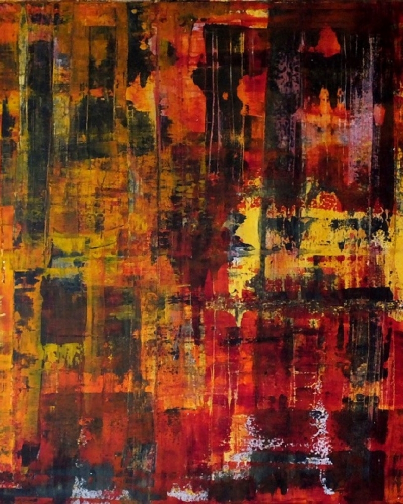 Colours, abstrakte Malerei