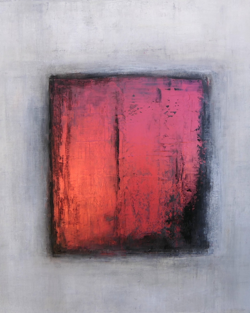 Copper II, abstrakte Malerei