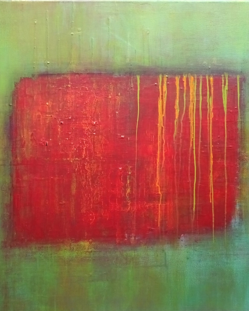 Ebenen, abstrakte Malerei