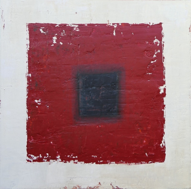 Leben II, abstrakte Malerei