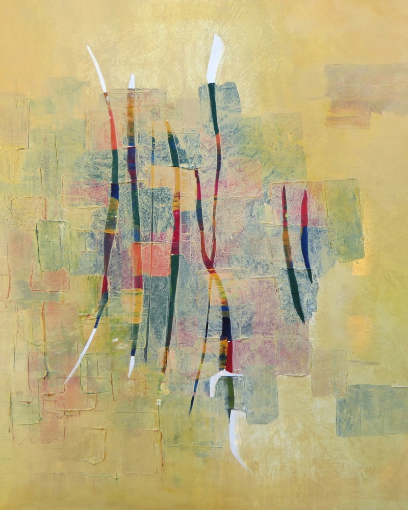 Marrakesch, abstrakte Malerei