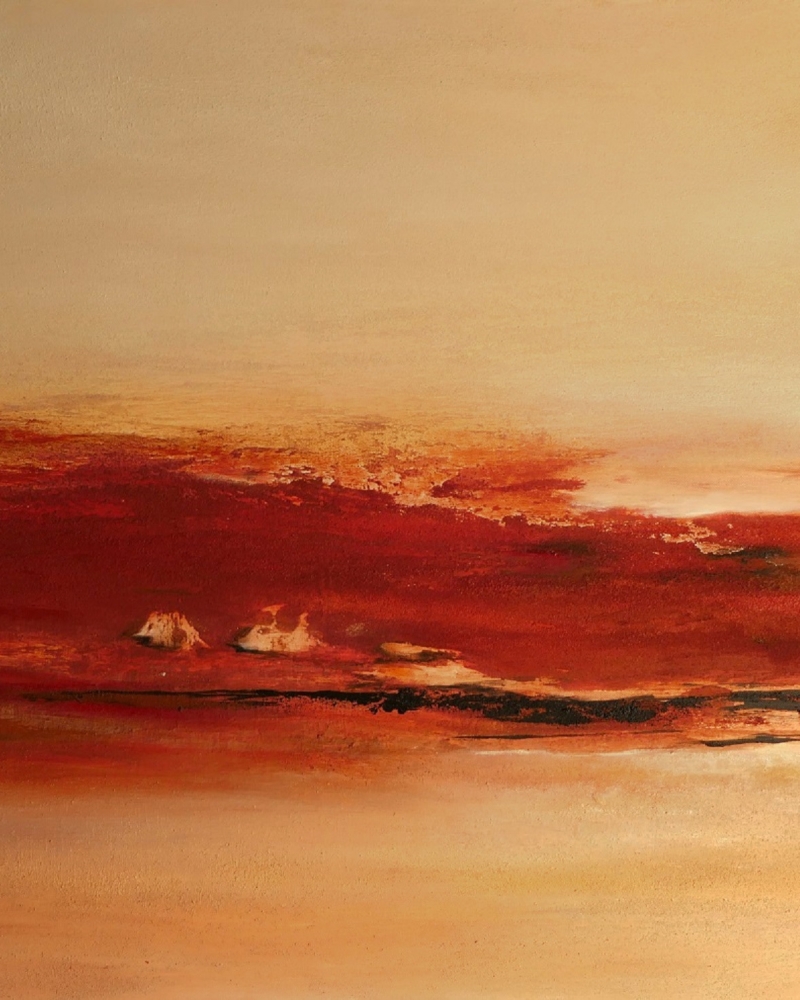 Namibia, abstrakte Malerei