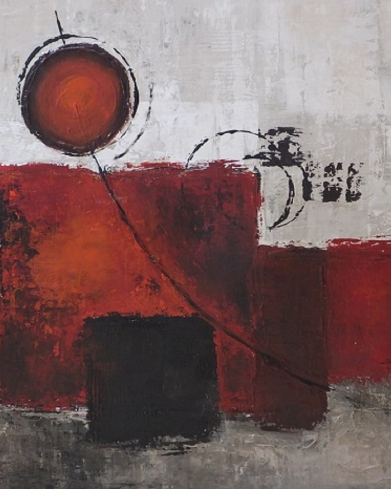 Quadrate, abstrakte Malerei