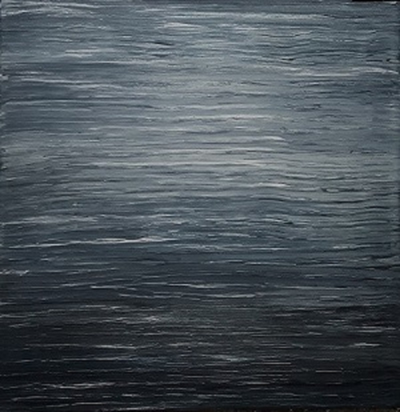 Meer 2, abstrakte Malerei