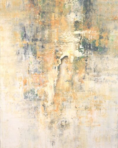 Secret, Leinwand 70 x 100 cm, Acryl gespachtelt