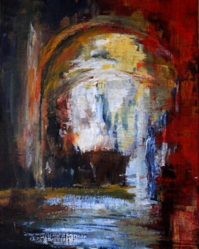 In der Höhle II moderne Kunst